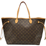 ルイ・ヴィトン LOUIS VUITTON ネヴァーフル GM M40990 ブラウン モノグラム レディース トートバッグ
