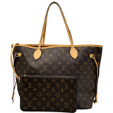 ルイ・ヴィトン LOUIS VUITTON ネヴァーフルMM M41178 ブラウン モノグラムキャンバス レディース トートバッグ