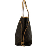 ルイ・ヴィトン LOUIS VUITTON ネヴァーフルMM M41178 ブラウン モノグラムキャンバス レディース トートバッグ