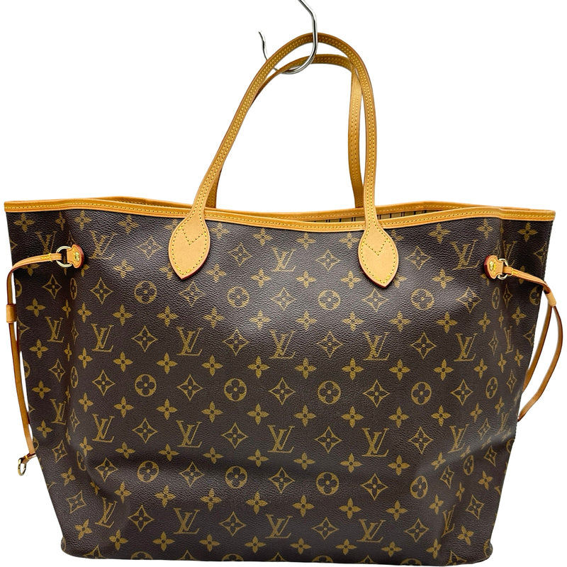 Louis Vuitton トートバッグ ブラウン ルイ・ヴィトン LOUIS VUITTON ネヴァーフルGM M40157 ブラウン