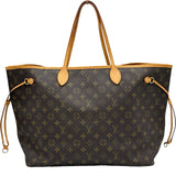 ルイ・ヴィトン LOUIS VUITTON ネヴァーフルGM M40157 ブラウン モノグラム レディース トートバッグ