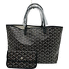 ゴヤール GOYARD サンルイPM ブラック ゴヤールディンキャンバス レディース ハンドバッグ