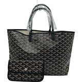 ゴヤール GOYARD サンルイPM ブラック ゴヤールディンキャンバス レディース ハンドバッグ