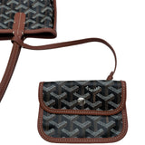 ゴヤール GOYARD アンジュ ミニ ブラウン ゴヤールディンキャンバス レディース ハンドバッグ