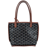 ゴヤール GOYARD アンジュ ミニ ブラウン ゴヤールディンキャンバス レディース ハンドバッグ