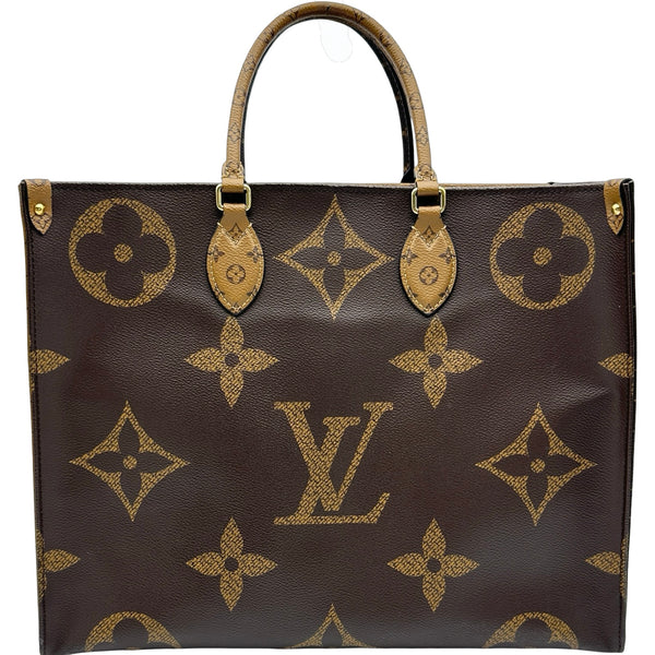 ルイ・ヴィトン LOUIS VUITTON オンザゴーGM M44576 ブラウン