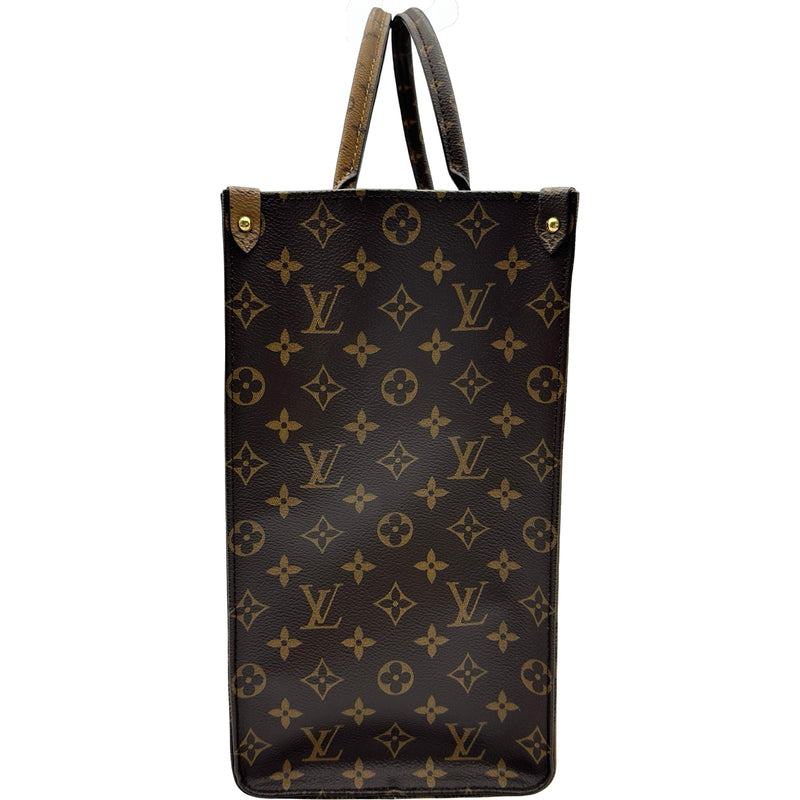 ルイ・ヴィトン LOUIS VUITTON オンザゴーGM M44576 ブラウン