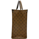 ルイ・ヴィトン LOUIS VUITTON オンザゴーGM M44576 ブラウン ジャイアント・リバース レディース トートバッグ