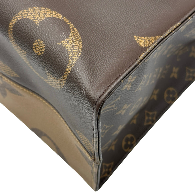 ルイ・ヴィトン LOUIS VUITTON オンザゴーGM M44576 ブラウン
