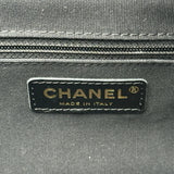 シャネル CHANEL ココマークチェーンラウンドトート AS2739 ブラック ゴールド金具 カーフ レディース トートバッグ