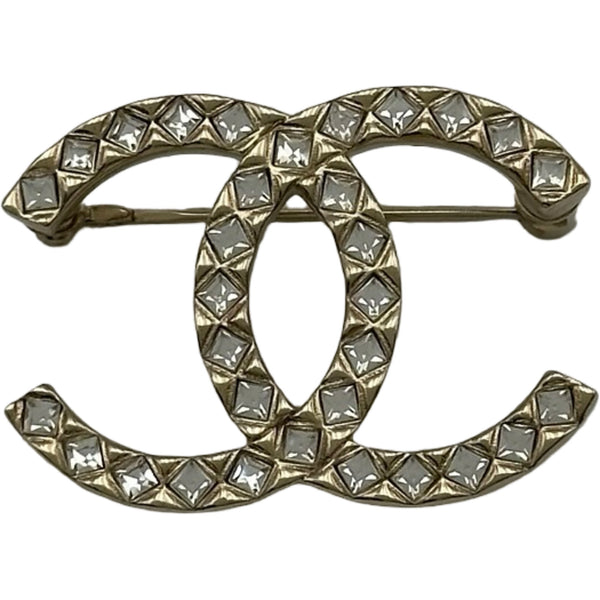 シャネル CHANEL ココマークブローチ ゴールド GD アクセサリー | 中古