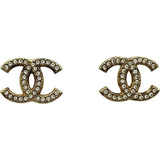 シャネル CHANEL ココマークピアス ゴールド メタル/ラインストーン アクセサリー