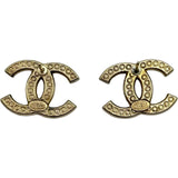 シャネル CHANEL ココマークピアス ゴールド メタル/ラインストーン アクセサリー