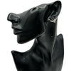 シャネル CHANEL ココマークピアス ブラック/シルバー メタル/エナメル アクセサリー