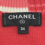 シャネル CHANEL ココマークボタンカシミヤニットカーディガン P60731 ピンク系 カシミヤ レディース カーディガン