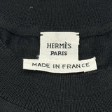 エルメス HERMES CANDY LIBRIS 長袖ニットセーター 5H2638D3 ブラック ウール レディース セーター