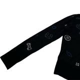 エルメス HERMES CANDY LIBRIS 長袖ニットセーター 5H2638D3 ブラック ウール レディース セーター