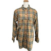 バーバリー BURBERRY チェック柄長袖シャツ 8022285 ベージュ コットン レディース 長袖シャツ