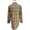 バーバリー BURBERRY チェック柄長袖シャツ 8022285 ベージュ コットン レディース 長袖シャツ