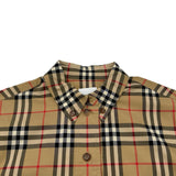 バーバリー BURBERRY チェック柄長袖シャツ 8022285 ベージュ コットン レディース 長袖シャツ