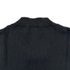 プラダ PRADA ハーフジップリブニットカットソー 124884 ブラック ウール レディース カットソー