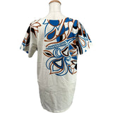 エルメス HERMES 総柄半袖Tシャツ ホワイト コットン レディース 半袖Ｔシャツ
