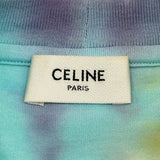 セリーヌ CELINE タイダイ柄スタッズロゴ 半袖Tシャツ 2X687957M マルチカラー コットン メンズ 半袖Ｔシャツ