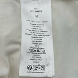 クリスチャン・ディオール Christian Dior フロントロゴフリルTシャツ 323T43A4416 ホワイト コットン レディース 半袖Ｔシャツ