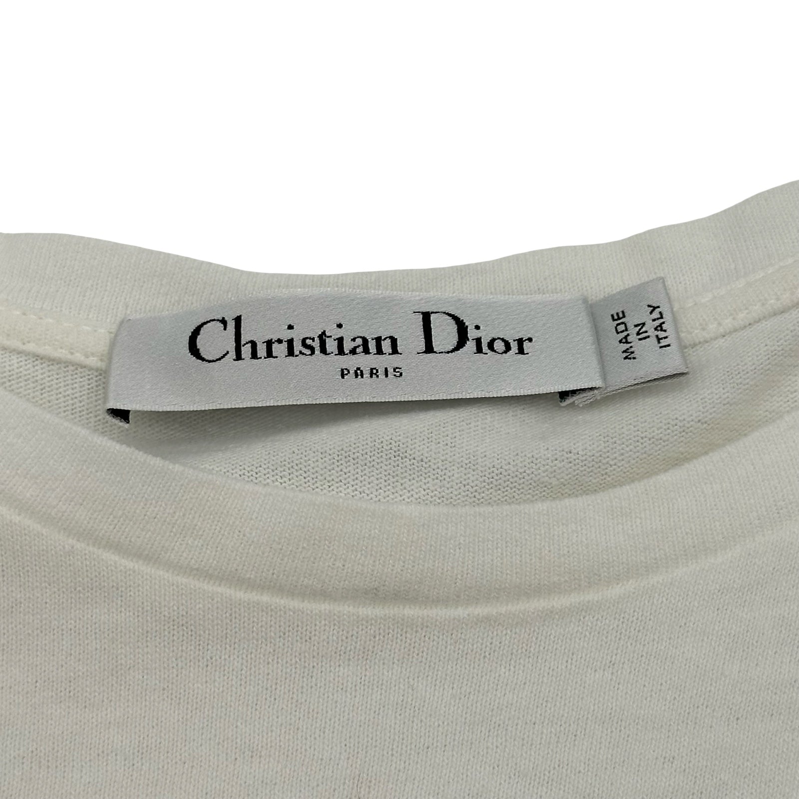 クリスチャン・ディオール Christian Dior フロントロゴフリルTシャツ