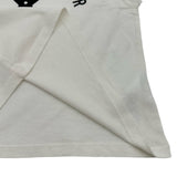 クリスチャン・ディオール Christian Dior フロントロゴフリルTシャツ 323T43A4416 ホワイト コットン レディース 半袖Ｔシャツ