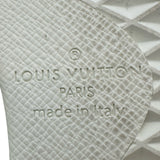 ルイ・ヴィトン LOUIS VUITTON ルクセンブルクライン ローカットスニーカー MS1109 ホワイト/ブルー レザー メンズ スニーカー