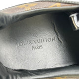 ルイ・ヴィトン LOUIS VUITTON ランアウェイライン ローカットスニーカー G00197 ブラック レザー レディース スニーカー