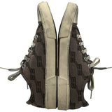 バレンシアガ BALENCIAGA BBモノグラムローカットスニーカー 688754 ブラウン キャンバス メンズ スニーカー