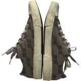 バレンシアガ BALENCIAGA BBモノグラムローカットスニーカー 688754 ブラウン キャンバス メンズ スニーカー