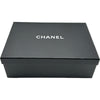 シャネル CHANEL ココマークチェーンヒールトングサンダル G31463 ブラック レザー レディース サンダル
