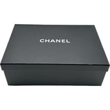 シャネル CHANEL ココマークチェーンヒールトングサンダル G31463 ブラック レザー レディース サンダル