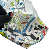 プラダ PRADA コミックプリント半袖Tシャツ UCS306 ホワイト コットン メンズ 半袖シャツ