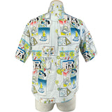 プラダ PRADA コミックプリント半袖Tシャツ UCS306 ホワイト コットン メンズ 半袖シャツ