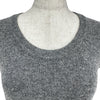 シャネル CHANEL ココマークエンブレムカシミヤニットワンピース P31950 グレー カシミヤ レディース ワンピース