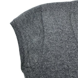 シャネル CHANEL ココマークエンブレムカシミヤニットワンピース P31950 グレー カシミヤ レディース ワンピース