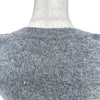 シャネル CHANEL ココマークエンブレムカシミヤニットワンピース P31950 グレー カシミヤ レディース ワンピース