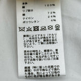 エルメス HERMES カノエ モックネック半袖Tシャツ 3E4621DL ホワイト コットン レディース 半袖Ｔシャツ