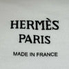 エルメス HERMES カノエ モックネック半袖Tシャツ 3E4621DL ホワイト コットン レディース 半袖Ｔシャツ