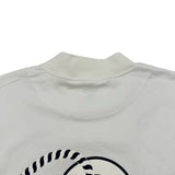 エルメス HERMES カノエ モックネック半袖Tシャツ 3E4621DL ホワイト コットン レディース 半袖Ｔシャツ