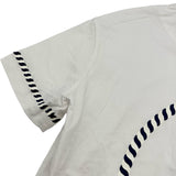 エルメス HERMES カノエ モックネック半袖Tシャツ 3E4621DL ホワイト コットン レディース 半袖Ｔシャツ