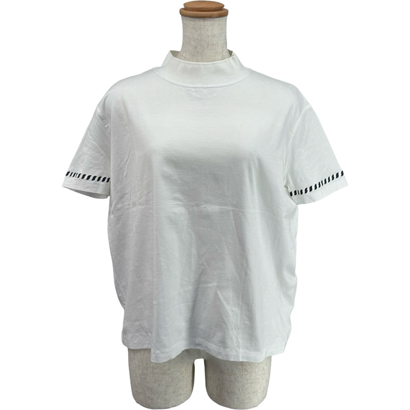 エルメス HERMES カノエ モックネック半袖Tシャツ 3E4621DL ホワイト