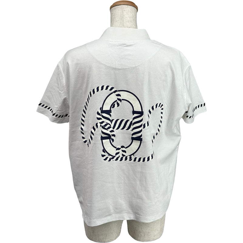 エルメス HERMES カノエ モックネック半袖Tシャツ 3E4621DL ホワイト
