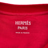 エルメス HERMES 刺繍ポケット半袖ワンピース コットン レディース ワンピース