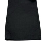 シャネル CHANEL リボン装飾ストレートパンツ P26913 ブラック コットン レディース その他ボトムス
