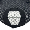 ルイ・ヴィトン LOUIS VUITTON モノグラムグラディエントニットフーディー HQN42W ブラック コットン メンズ セーター